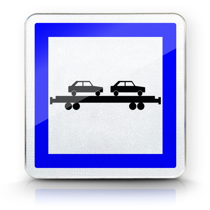 Panneau services gare auto/train CE8