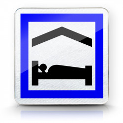 Panneau services chambre d'hôtes ou gîte CE5B