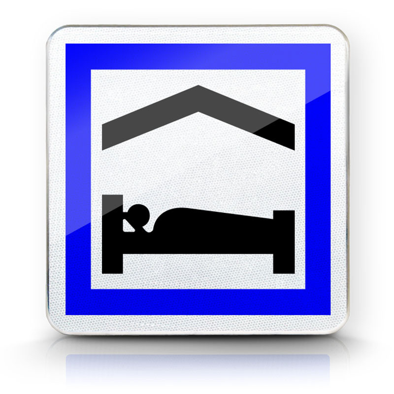 Panneau services chambre d'hôtes ou gîte CE5B