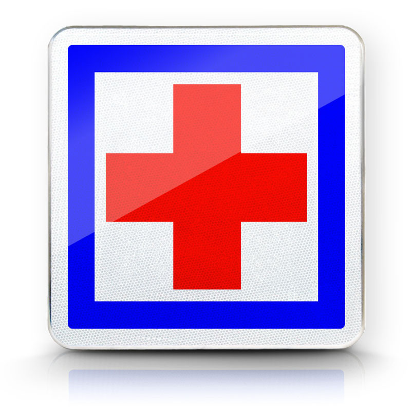 Panneau services poste de secours CE1