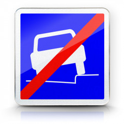 Panneau Stationnement non autorisé sur le trottoir | Stationnement à cheval | WPSignalisation