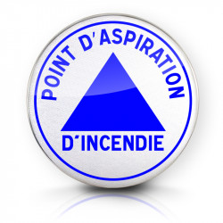 Panneau point d'aspiration incendie par WP Signalisation pour de la signalisation ou signalétique incendiaire