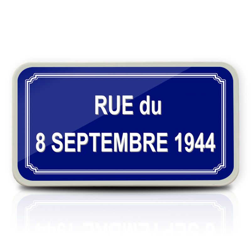 Panneau et plaques d'informations panneau de rue l WP Signalisation