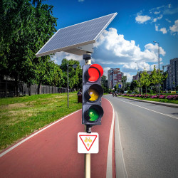 Feu Tricolore Intelligent – Feu Comportemental Piloté Par Radar Intégré