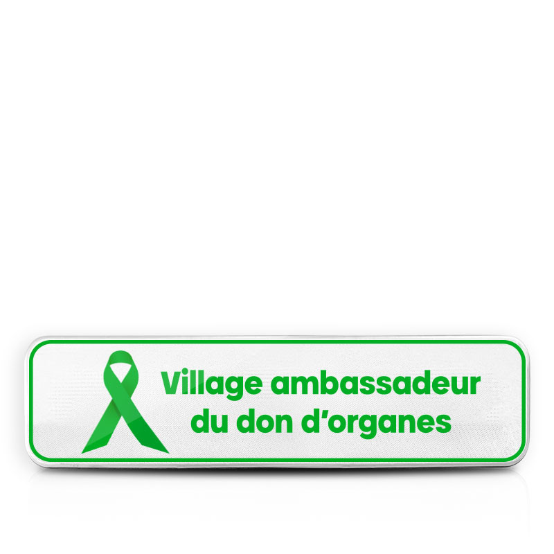 Panneau ambassadrices du don d’organes l WP Signalisation