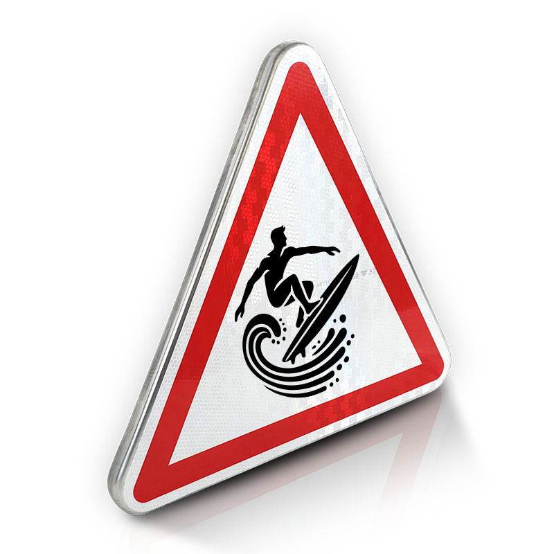 Panneau personnalisé Surf l WP Signalisation