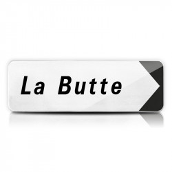 Panneau directionnel de position lieux-dits D29b1 | Texte personnalisée selon vos besoins