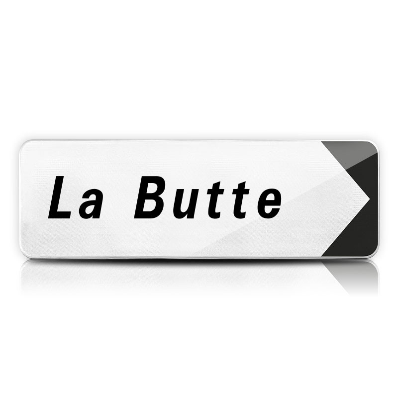 Panneau directionnel de position lieux-dits D29b1