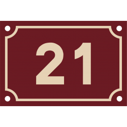 Panneau et plaques d'informations numéro de maison | Signalétique et signalisation personnalisé