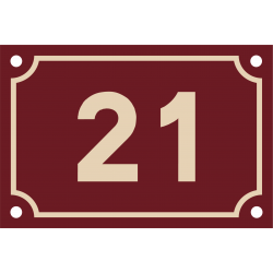 Panneau et plaques d'informations numéro de maison