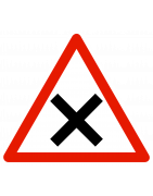 Signalisation d'intersection et de priorité - Panneau AB I WP Signalisation