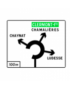 Panneaux directionnels